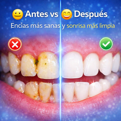 ¡DIENTES LIMPIOS EN SEGUNDOS!