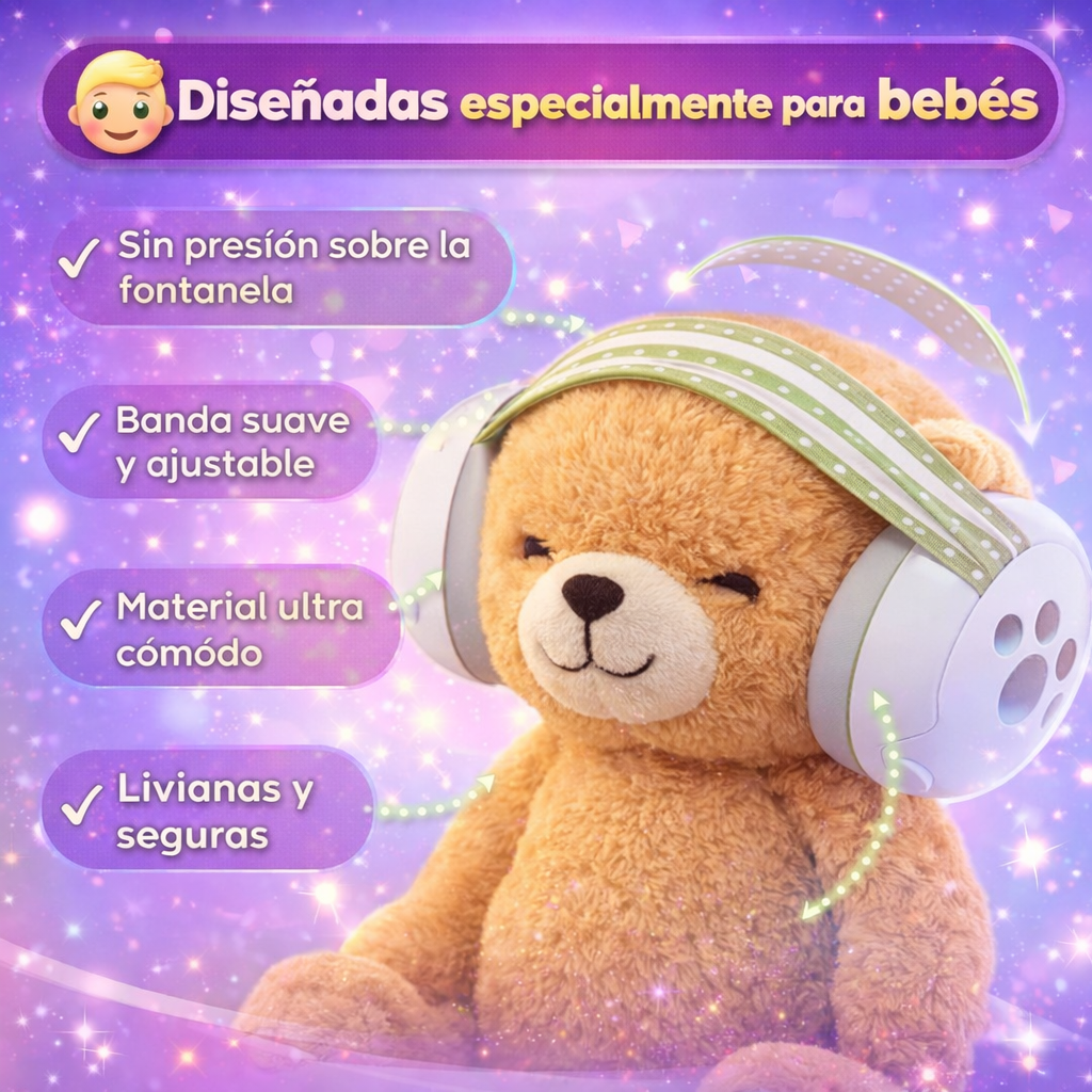 Protege los Oídos de tu Bebé – Orejeras Antiruido Profesionales