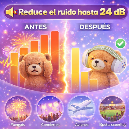 Protege los Oídos de tu Bebé – Orejeras Antiruido Profesionales