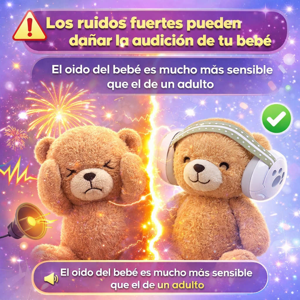 Protege los Oídos de tu Bebé – Orejeras Antiruido Profesionales