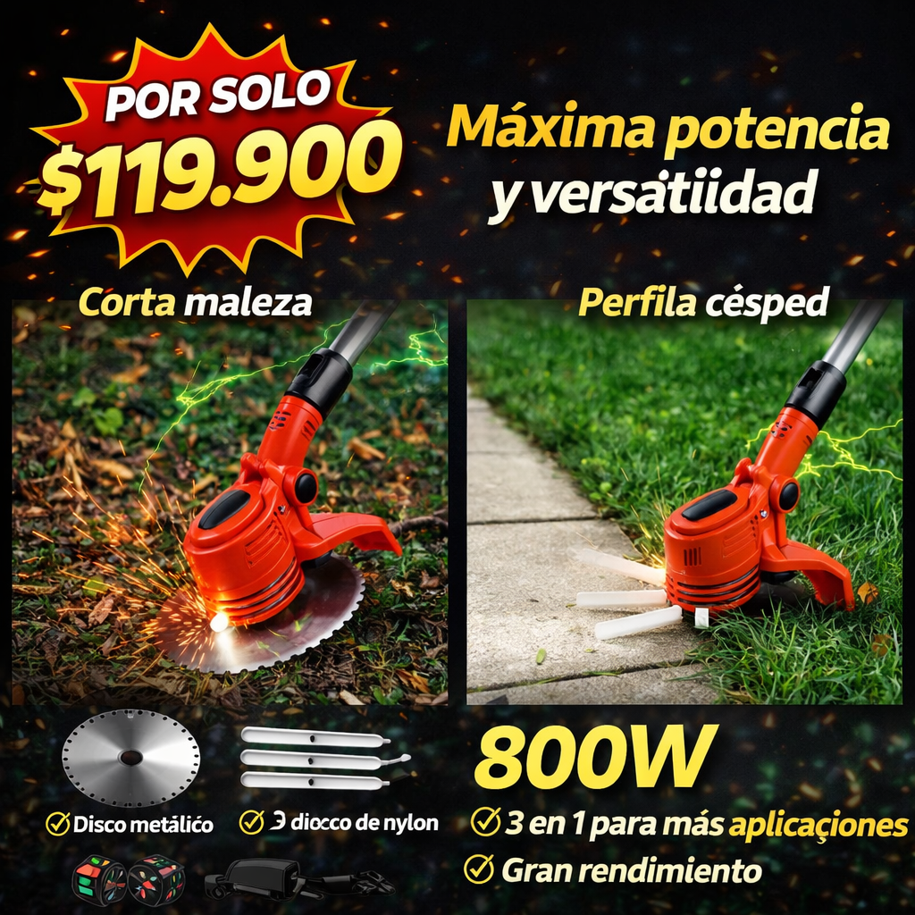 ¡DEJA TU JARDÍN COMO NUEVO EN MINUTOS!
